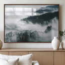 Foggy Forest Landscape Wall Art Canvas Print – Misty by MyGreatCanvas | Canvas Wall Art Prints | Photo Prints & Wall Decor