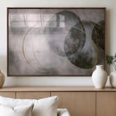 Abstract Grey Gold Wall Art – Modern Geometric Canvas by MyGreatCanvas | Canvas Wall Art Prints | Photo Prints & Wall Decor