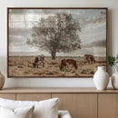 Texas Longhorn Cattle Wall Art, Rustic Western Ranch Canvas by MyGreatCanvas | Canvas Wall Art Prints | Photo Prints & Wall Decor