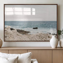 Coastal Ocean View Wall Art Canvas Print – Serene Rocky by MyGreatCanvas | Canvas Wall Art Prints | Photo Prints & Wall Decor