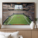 Chicago Bears Soldiers Field Wall Art Canvas Print – Framed