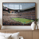 Chicago Bears Soldiers Field Wall Art Canvas Print – Framed