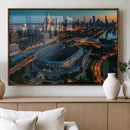 Chicago Bears Soldiers Field Wall Art Canvas Print – Framed