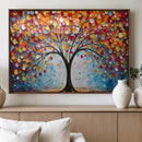 Vibrant Tree of Life Canvas Wall Art – Colorful Abstract by MyGreatCanvas | Canvas Wall Art Prints | Photo Prints & Wall Decor