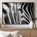 Zebra Stripes Wall Art Canvas Print – Black White Contrast by MyGreatCanvas | Canvas Wall Art Prints | Photo Prints & Wall Decor