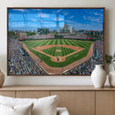 Wrigley Field Baseball Stadium Canvas Wall Art – Packed by MyGreatCanvas | Canvas Wall Art Prints | Photo Prints & Wall Decor