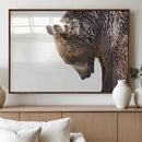 Grizzly Bear Canvas Wall Art Print – Framed Wildlife Nature by MyGreatCanvas | Canvas Wall Art Prints | Photo Prints & Wall Decor