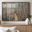 Forest Dirt Road Wall Art Canvas Print, Scenic Woodland by MyGreatCanvas | Canvas Wall Art Prints | Photo Prints & Wall Decor