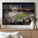 Epic Night Football Stadium Wall Art Canvas Print, Fireworks by MyGreatCanvas | Canvas Wall Art Prints | Photo Prints & Wall Decor