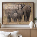 Wild Elephant Wall Art Canvas Print by MyGreatCanvas | Canvas Wall Art Prints | Photo Prints & Wall Decor