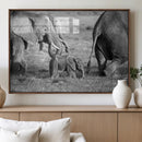 Wild Elephant Wall Art Canvas Print by MyGreatCanvas | Canvas Wall Art Prints | Photo Prints & Wall Decor