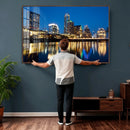 Austin Skyline Wall Art Canvas Print, Austin Downtown Night by MyGreatCanvas | Canvas Wall Art Prints | Photo Prints & Wall Decor