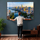 Austin Skyline Wall Art Canvas Print, Austin Downtown Night by MyGreatCanvas | Canvas Wall Art Prints | Photo Prints & Wall Decor