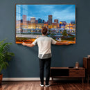 Baltimore Skyline Wall Art Canvas Print, Baltimore Downtown by MyGreatCanvas | Canvas Wall Art Prints | Photo Prints & Wall Decor