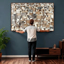 Abstract Longhorn Wall Art Canvas Print - Cow Animal Drawing by MyGreatCanvas | Canvas Wall Art Prints | Photo Prints & Wall Decor