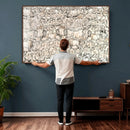 Abstract Bison Wall Art Canvas Print - Abstract Longhorn by MyGreatCanvas | Canvas Wall Art Prints | Photo Prints & Wall Decor