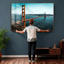 Golden Gate Bridge Wall Art Canvas Print – San Francisco by MyGreatCanvas | Canvas Wall Art Prints | Photo Prints & Wall Decor