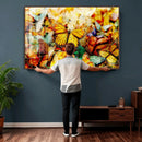 Butterfly Wall Art Canvas Print – Colorful Abstract Nature by MyGreatCanvas | Canvas Wall Art Prints | Photo Prints & Wall Decor