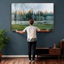 Forest Meadow Wall Art Canvas Print, Pine Tree Landscape by MyGreatCanvas | Canvas Wall Art Prints | Photo Prints & Wall Decor