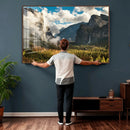 Yosemite Valley River Wall Art Canvas Print by MyGreatCanvas | Canvas Wall Art Prints | Photo Prints & Wall Decor
