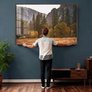 Yosemite Valley Autumn Forest Landscape Wall Art Canvas by MyGreatCanvas | Canvas Wall Art Prints | Photo Prints & Wall Decor