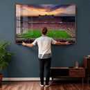 Oklahoma Sooners Stadium Wall Art Canvas Print, College by MyGreatCanvas | Canvas Wall Art Prints | Photo Prints & Wall Decor