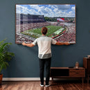 Georgia Bulldogs Stadium Wall Art Canvas Print, Sanford by MyGreatCanvas | Canvas Wall Art Prints | Photo Prints & Wall Decor