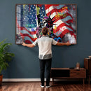 USA Statue of Liberty Graffiti Street Art Wall Art Canvas by MyGreatCanvas | Canvas Wall Art Prints | Photo Prints & Wall Decor