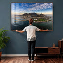 Cape Town Wall Art Canvas Print – Table Mountain Coastal by MyGreatCanvas | Canvas Wall Art Prints | Photo Prints & Wall Decor