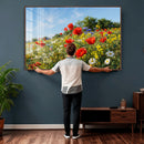 Wildflower Meadow Wall Art Canvas Print – Colorful Poppy and by MyGreatCanvas | Canvas Wall Art Prints | Photo Prints & Wall Decor