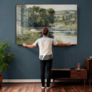 Streamside by Edward Mitchell Bannister Wall Art Canvas by MyGreatCanvas | Canvas Wall Art Prints | Photo Prints & Wall Decor