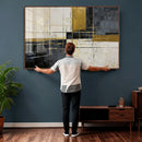 Abstract Gold and Black Wall Art Canvas Print – Modern by MyGreatCanvas | Canvas Wall Art Prints | Photo Prints & Wall Decor
