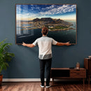Cape Town Skyline Wall Art Canvas Print – Table Mountain by MyGreatCanvas | Canvas Wall Art Prints | Photo Prints & Wall Decor