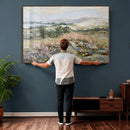 Katie Staples Hillside Canvas Wall Art — Coastal Wildflower by MyGreatCanvas | Canvas Wall Art Prints | Photo Prints & Wall Decor