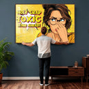 Pop Art Print Bathroom Sign Wall Art Canvas Print — Funny by MyGreatCanvas | Canvas Wall Art Prints | Photo Prints & Wall Decor