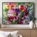 Oil Flower Abstract Canvas Print by MyGreatCanvas | Canvas Wall Art Prints | Photo Prints & Wall Decor