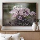 Pink Wild Flower Canvas Print by MyGreatCanvas | Canvas Wall Art Prints | Photo Prints & Wall Decor
