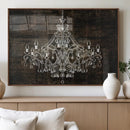 Rustic Chandelier Canvas Print by MyGreatCanvas | Canvas Wall Art Prints | Photo Prints & Wall Decor