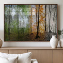 Four Seasons Wall Art Forest Canvas Print – Triptych by MyGreatCanvas | Canvas Wall Art Prints | Photo Prints & Wall Decor