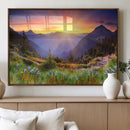 Mountain and Spring Wall Art Canvas Print by MyGreatCanvas | Canvas Wall Art Prints | Photo Prints & Wall Decor