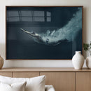 Swimmer Wall Art Canvas Print