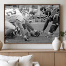American Football Player Wall Art Canvas Print by MyGreatCanvas | Canvas Wall Art Prints | Photo Prints & Wall Decor