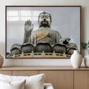 Buddha Statue Wall Art Canvas Print