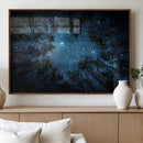 Forest and Stars Wall Art Canvas Print by MyGreatCanvas | Canvas Wall Art Prints | Photo Prints & Wall Decor