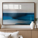 Dark Blue Abstract Wall Art Canvas Print by MyGreatCanvas | Canvas Wall Art Prints | Photo Prints & Wall Decor
