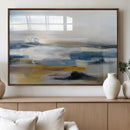 Abstract Landscape Wall Art Canvas | 3 Panel Modern Blue, by MyGreatCanvas | Canvas Wall Art Prints | Photo Prints & Wall Decor