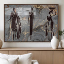 African American Wall Art – Elegant African Women Canvas