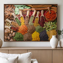Spices Kitchen Wall Art Canvas Print by MyGreatCanvas | Canvas Wall Art Prints | Photo Prints & Wall Decor