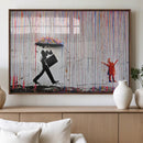 Banksy Wall Art Canvas Print, Framed Graffiti Art Picture by MyGreatCanvas | Canvas Wall Art Prints | Photo Prints & Wall Decor