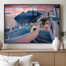 Santorini Island Wall Art Canvas Print by MyGreatCanvas | Canvas Wall Art Prints | Photo Prints & Wall Decor